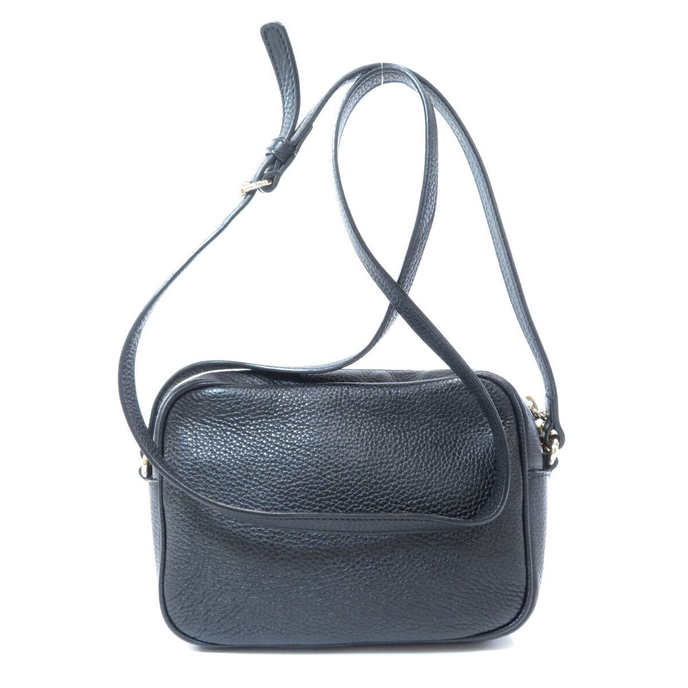 Gucci Bag Leather Soho Shoulder Black